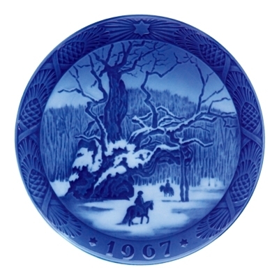 イヤープレート 1967年版 / 昭和42年|ロイヤル コペンハーゲン 公式