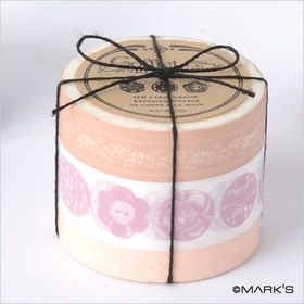 手作り・装飾／マスキングテープ：コフレ・ドュ・クチュリエ（Coffret