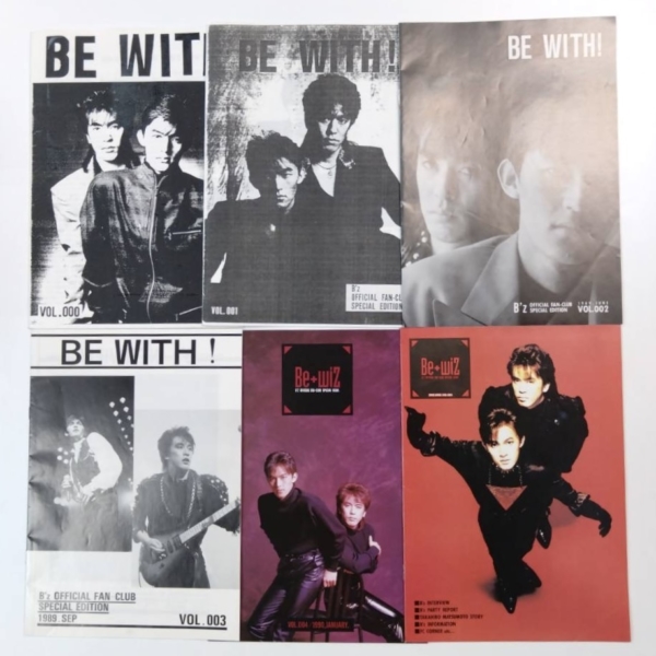 B'z ファンクラブ会報 Be+wiZ 000号から10号までの9冊セット | 音楽