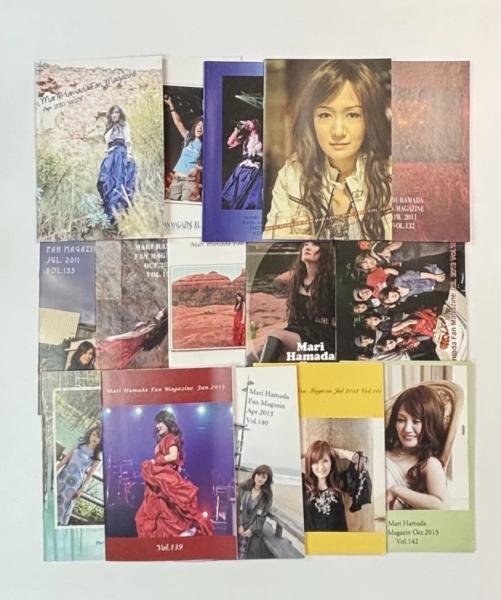 浜田麻里 ファンクラブ会報 MARI-FAMILY 84号～166号 81冊 | 音楽資料