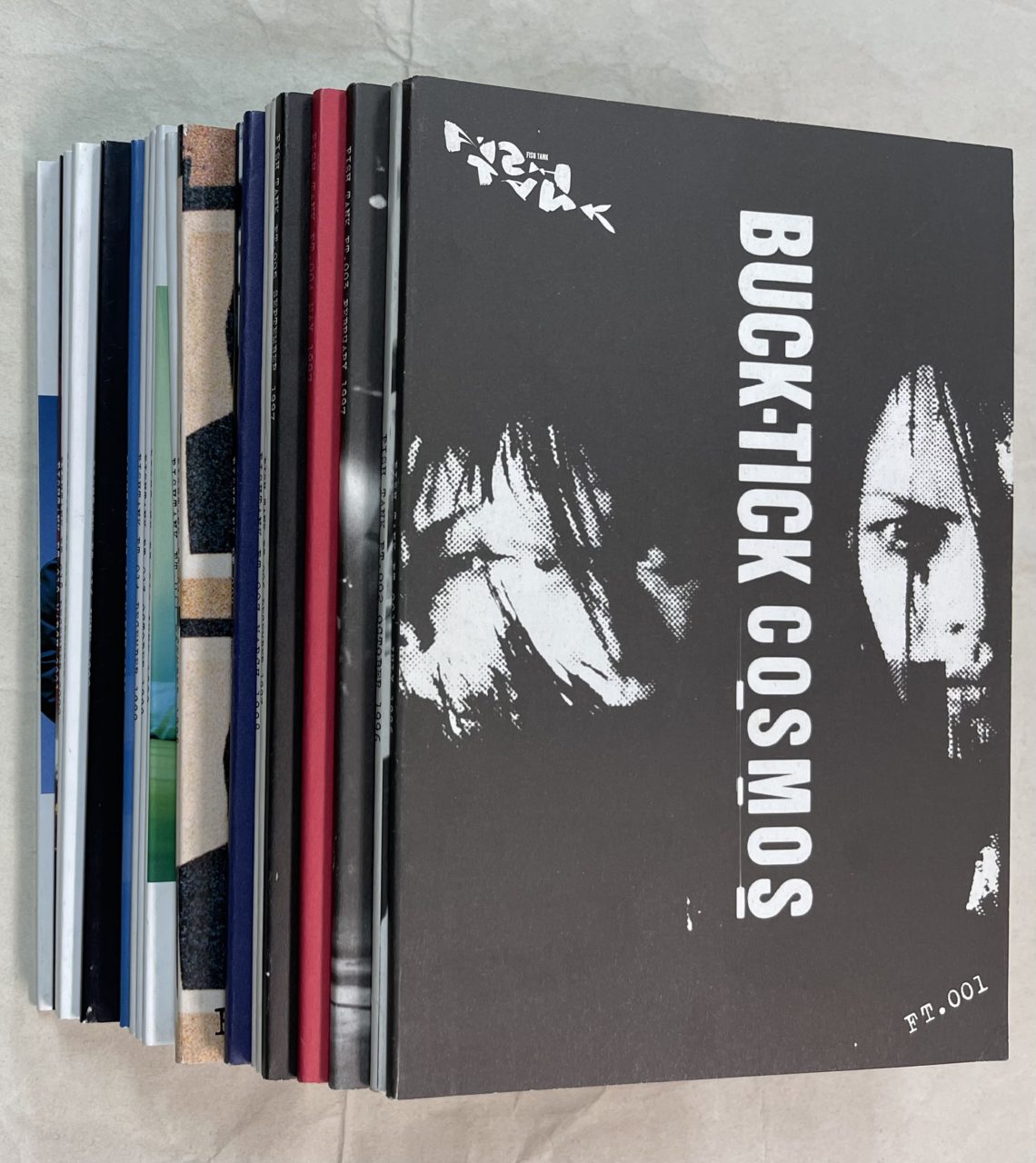 BUCK-TICK ファンクラブ会報 FISH TANK 創刊準備号から完全揃い103冊