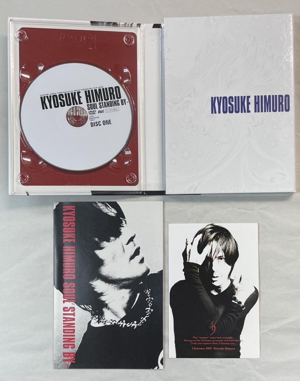 氷室京介 限定版DVD SOUL STANDING BY HIMURO.COM限定販売 | 音楽資料