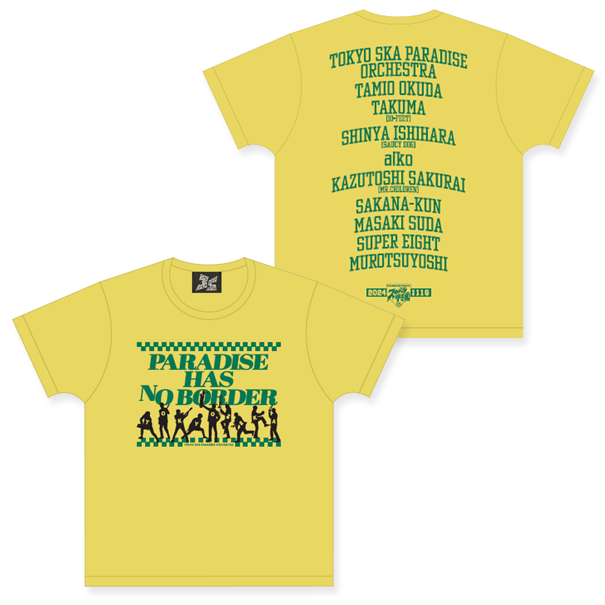 当選】直筆サイン入 東京スカパラダイスオーケストラ Tシャツ Lサイズ