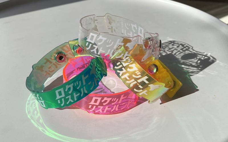 ガルニデリア グッズ サイリウム、バッジ、ラバーバンド GARNiDELiA