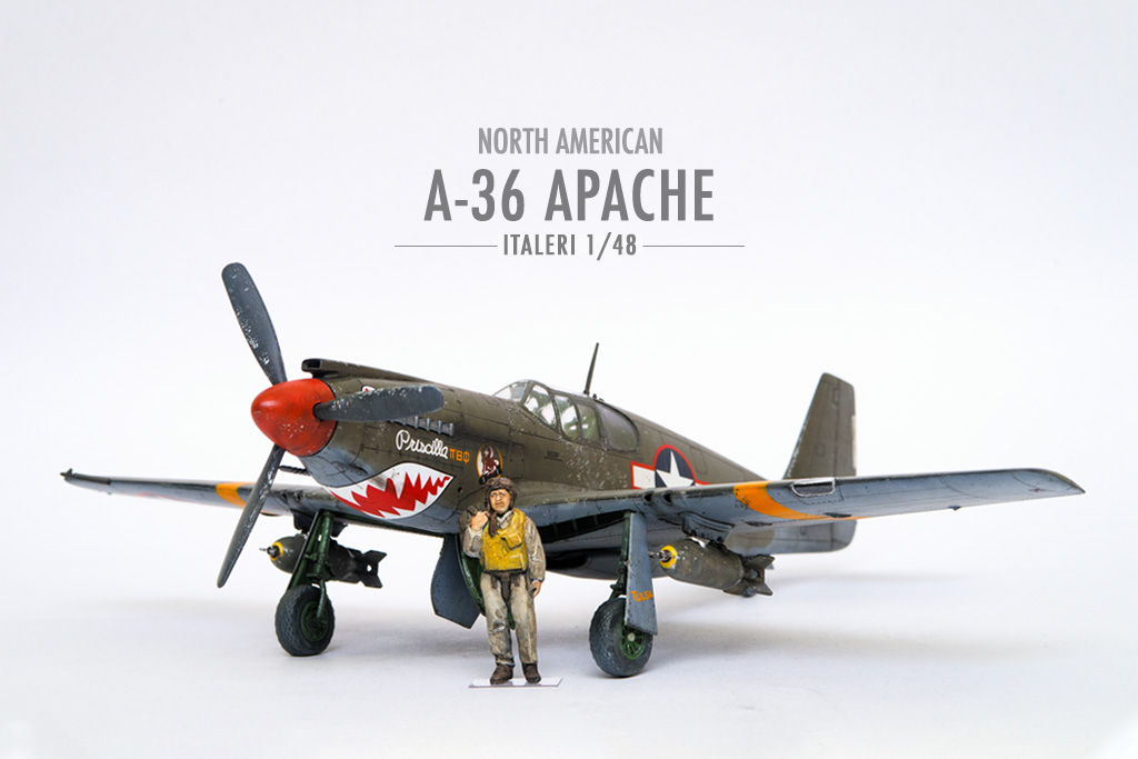 Italeri 1/48 North American A-36 Apache - The Display Case - ARC