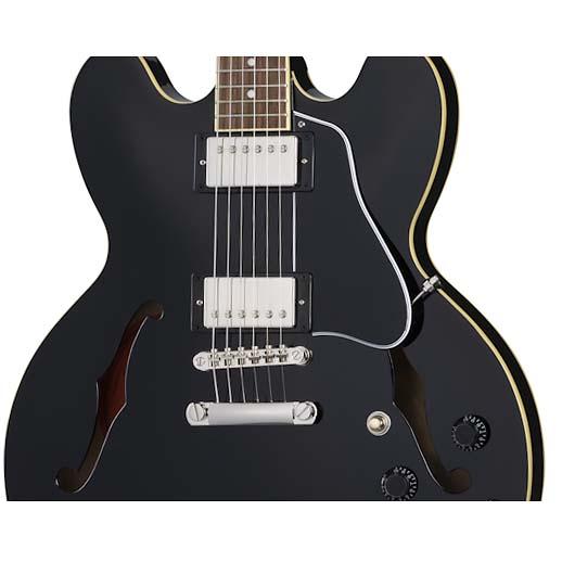 る*み様 Epiphone ES-335 ブラック Epiphone エピフォン Jim James ES-335 Seventies Walnut エレキギター