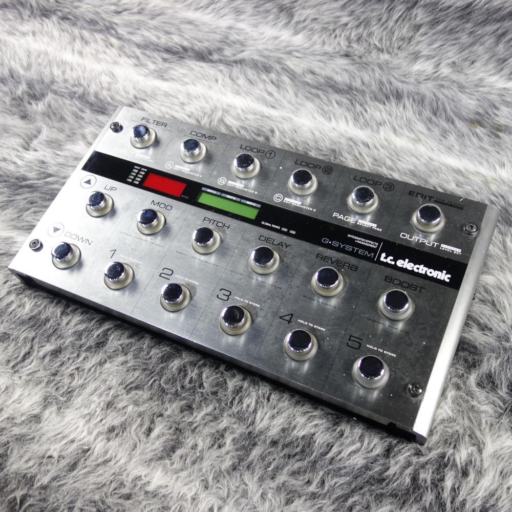 TC ELECTRONIC ( ティーシーエレクトロニック ) G-System TC Electronic G-SYSTEM - TC electronicの高音質な空間系エフェクトを