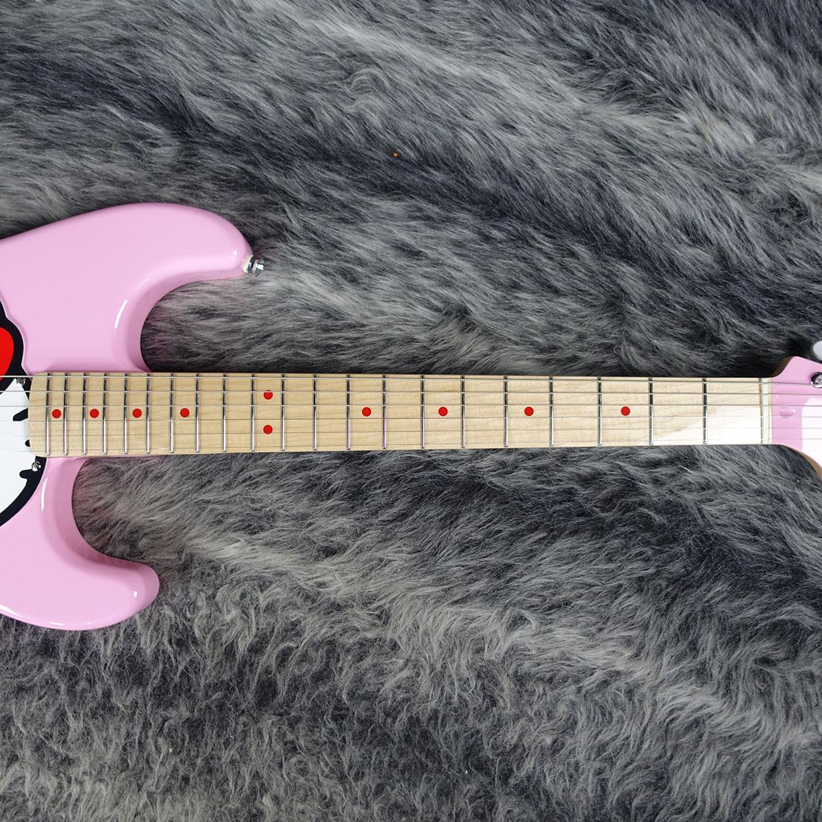 Squier Limited Edition Hello Kitty Stratocaster Pink <スクワイア