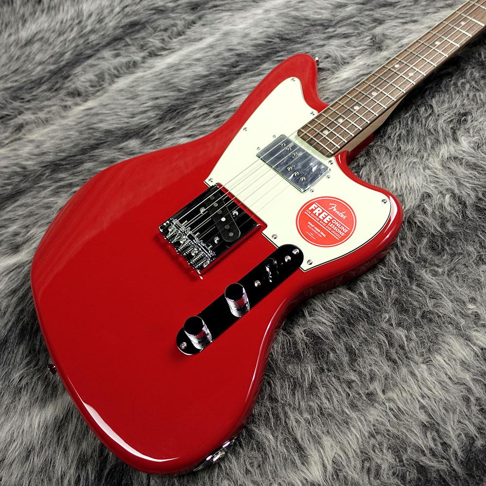 squier テレキャス 赤 美品』SQUIER BY FENDER Telecasterレースレッド