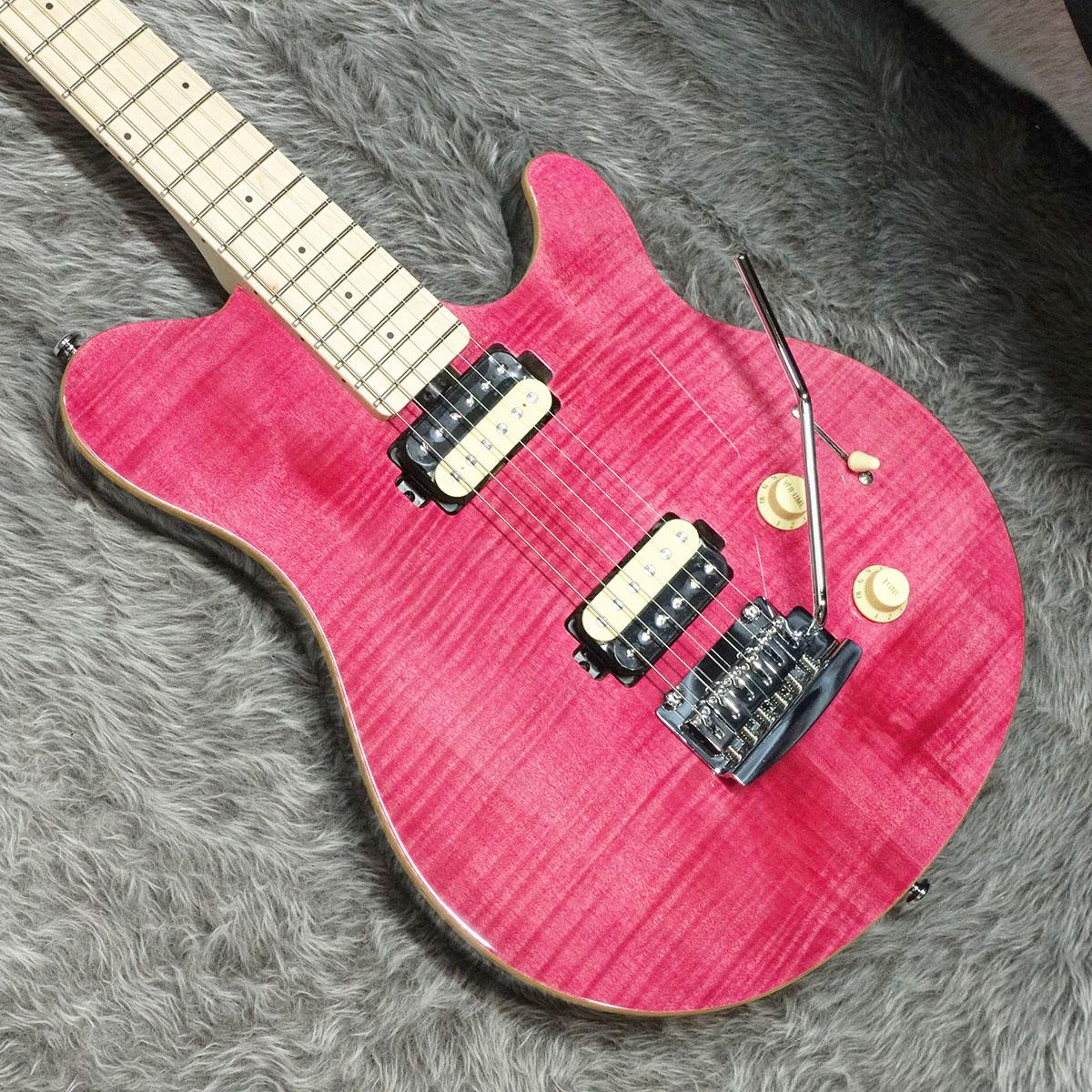 Sterling by MUSIC MAN S.U.B. Series AX3FM Stain Pink <スターリング