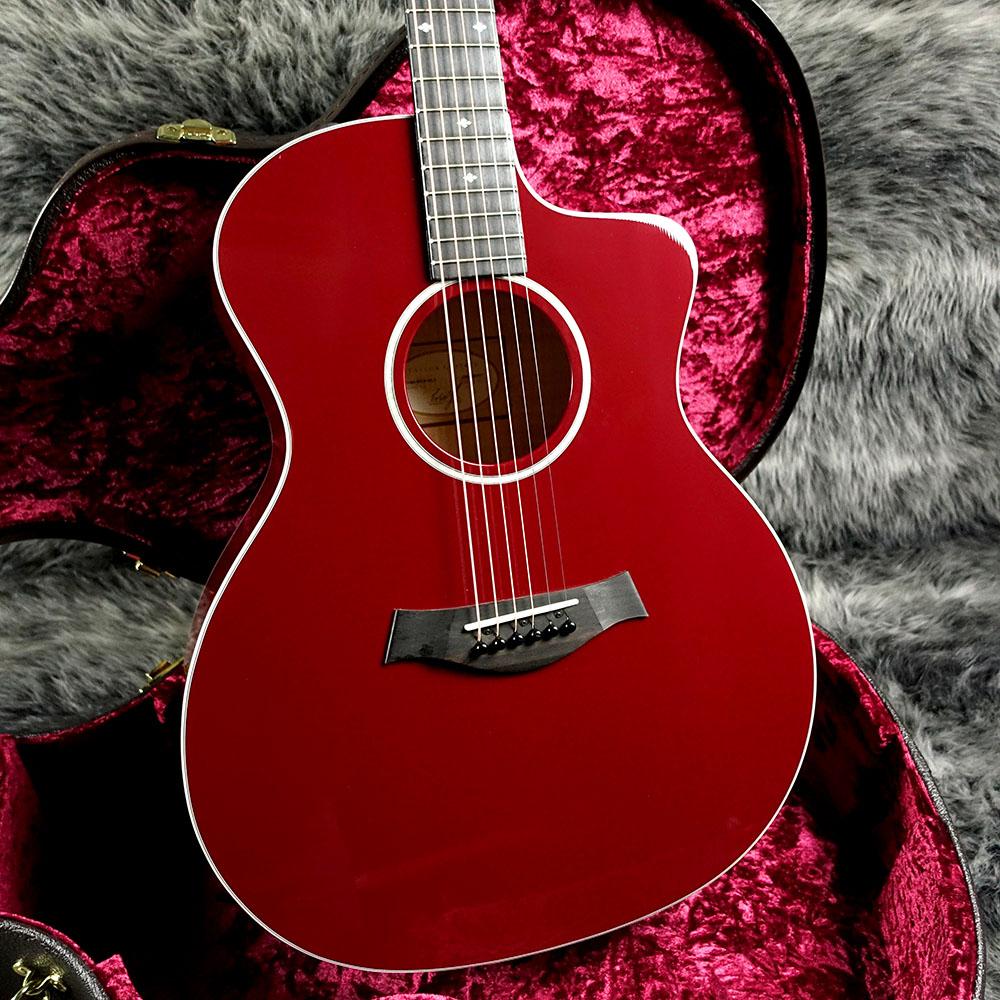 【超美品】Taylor 214ce RED DLX ES2 2019 ケース付 Taylor 214ce DLX RED【展示品入れ替え特価】（新品特価/送料無料