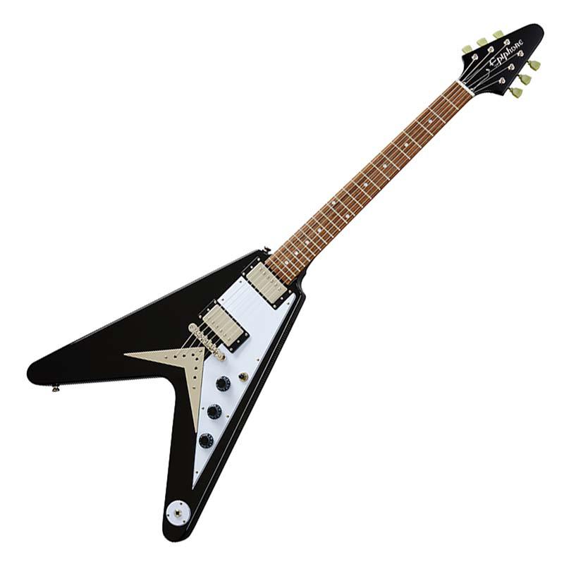Epiphone エレキギター フライングV Epiphone Dave Mustaine Flying V Prophecy Guitar Aged Dark Red