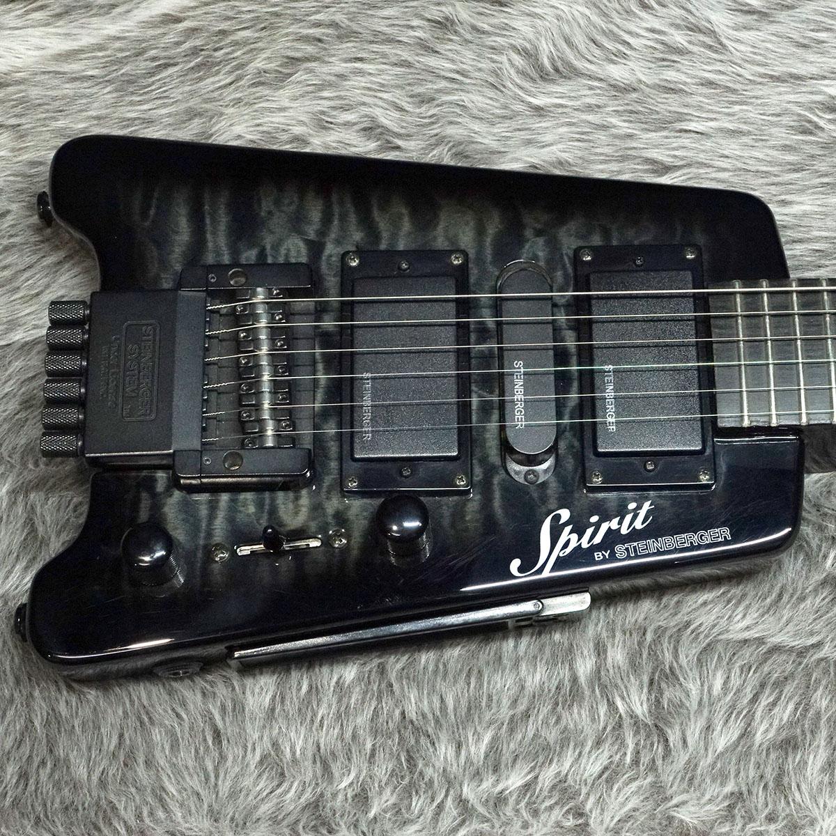 Steinberger Spirit GT-Pro Quilt Top Deluxe Trans Black