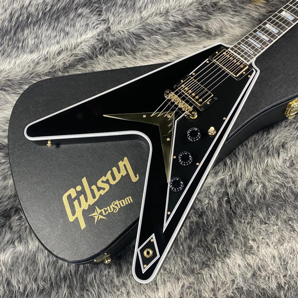 Gibson Custom Shop Flying V Custom Ebony Fingerboard Gloss