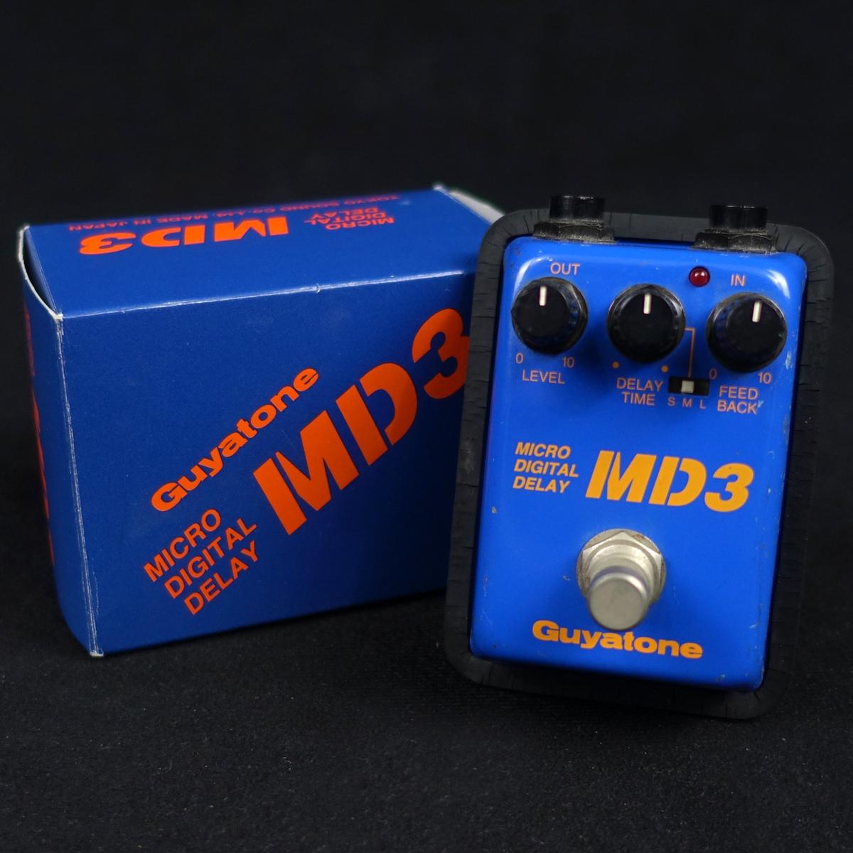 【廃盤名機】Guyatone グヤトーン MD3 マイクロデジタルディレイ GUYATONE MD-3“Micro Digital Delay” : 【○八】マルハチBlog