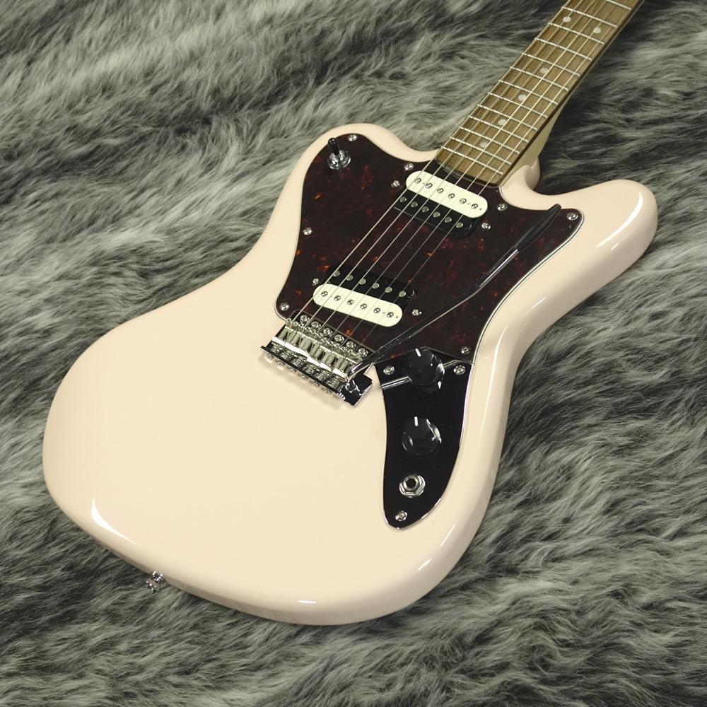 ギター Squier Paranormal Super-Sonic Shell Pink Squier by Fender/Paranormal Super-Sonic (Shell Pink/Laurel) : 宮地