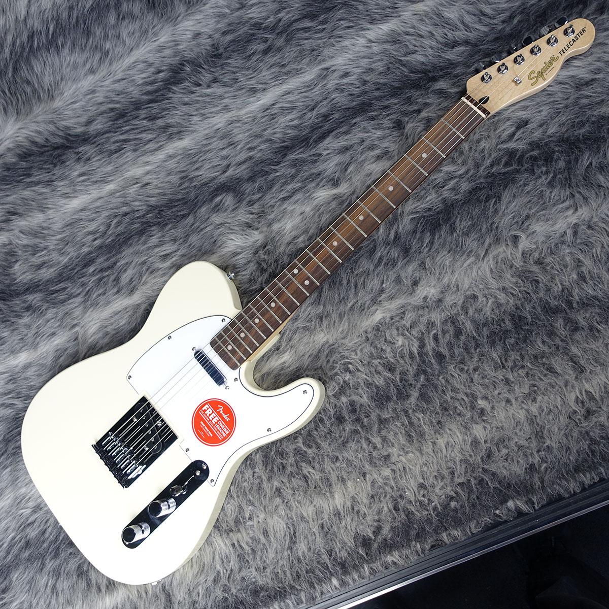 Squier Telecaster Affinity ホワイト Squier Affinity Series Telecaster Olympic White / 楽器屋BOW