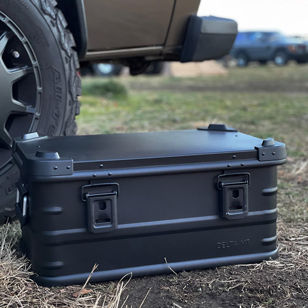 DELTA MT Utility 73 アルミコンテナ ブラック DELTA MT Utility 73