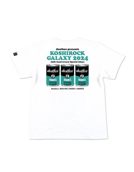 dustbox RUDIE'S×ROLLINGCRADLE ロンT 白/XL dustbox RUDIE'S