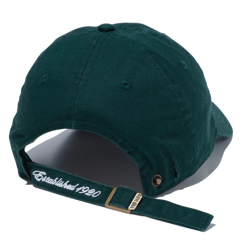 NEW ERA カジュアルクラシック Strap Logo ダークグリーン 14109494
