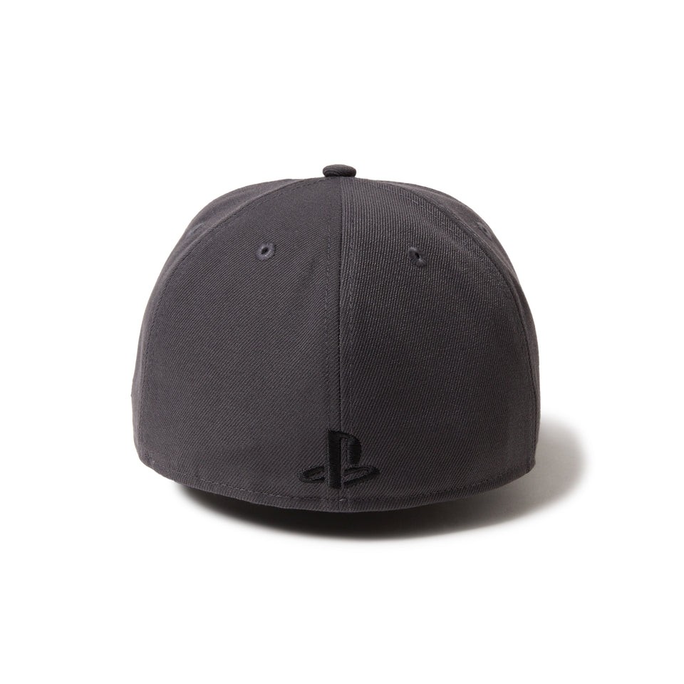 NEW ERA 59FIFTY PlayStation シェイプス ロゴ ダークグラファイト
