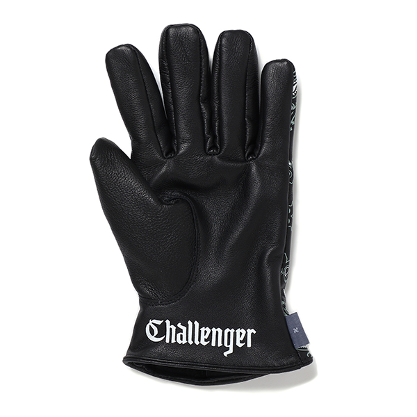 CHALLENGER BANDANA LEATHER GLOVE (BLACK) CLG-AC 023-040 公式通販