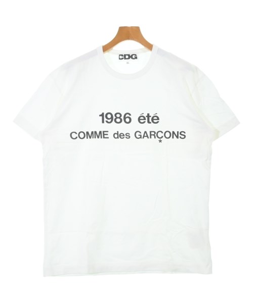 CDG（シーディージー）Tシャツ・カットソー 白 サイズ:XXL メンズ