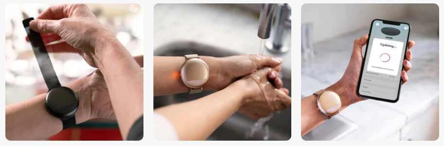 Embr Wave 2｜手元で温度を調整可能なリストバンド「エンバーウェーブ2