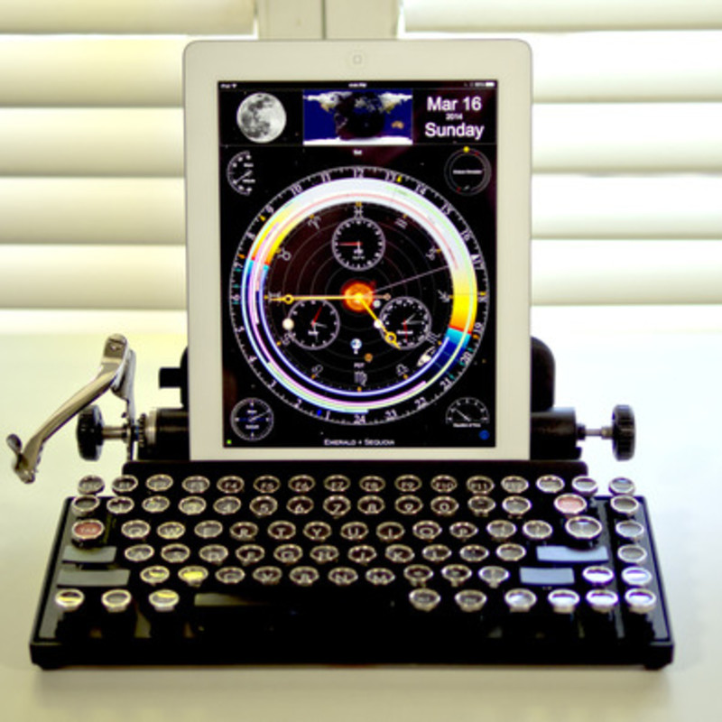 QWERKYWRITER｜タイプライターにインスパイアされたキーボード