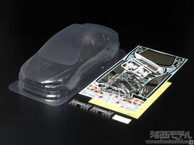 タミヤ 51376 三菱ランサーエボリューションX スペアボディセット