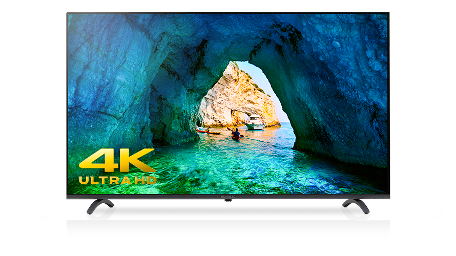 4Kフレームレステレビ 49v型 SUNRIZE | モダンデコ