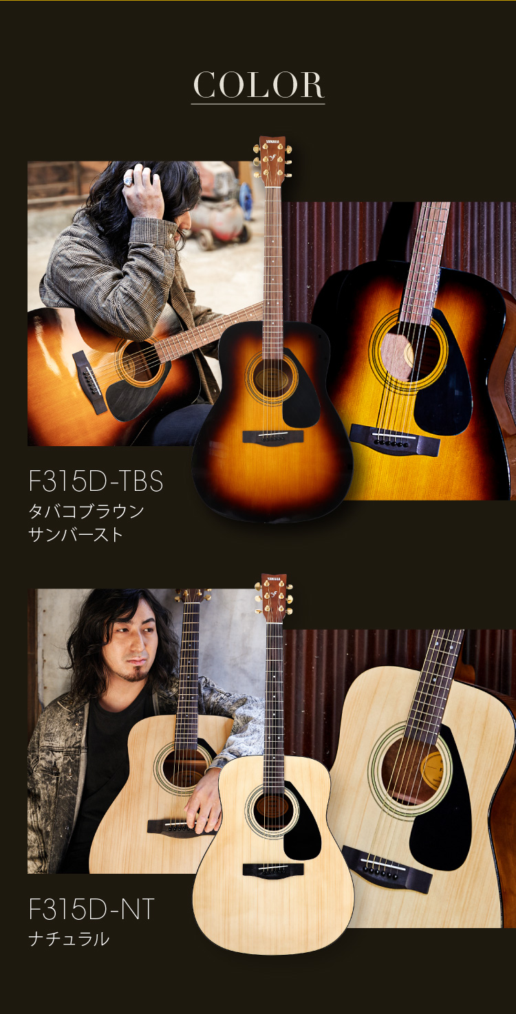 YAMAHA F315D アコースティックギター アクセサリーセット付き ヤマハ