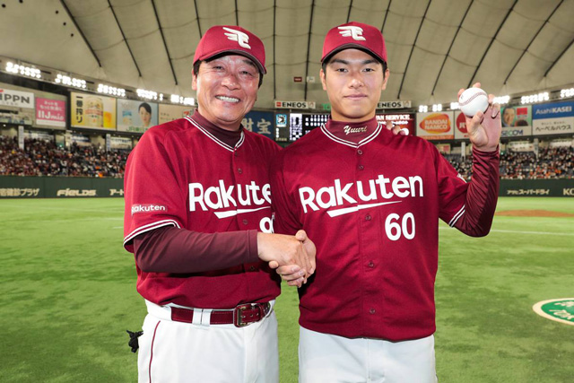 古川侑利選手「プロ初勝利記念グッズ」発売決定! - 東北楽天ゴールデン