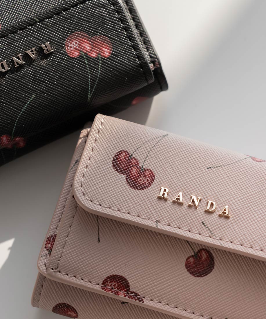 チェリープリントミニウォレットRANDA公式サイト