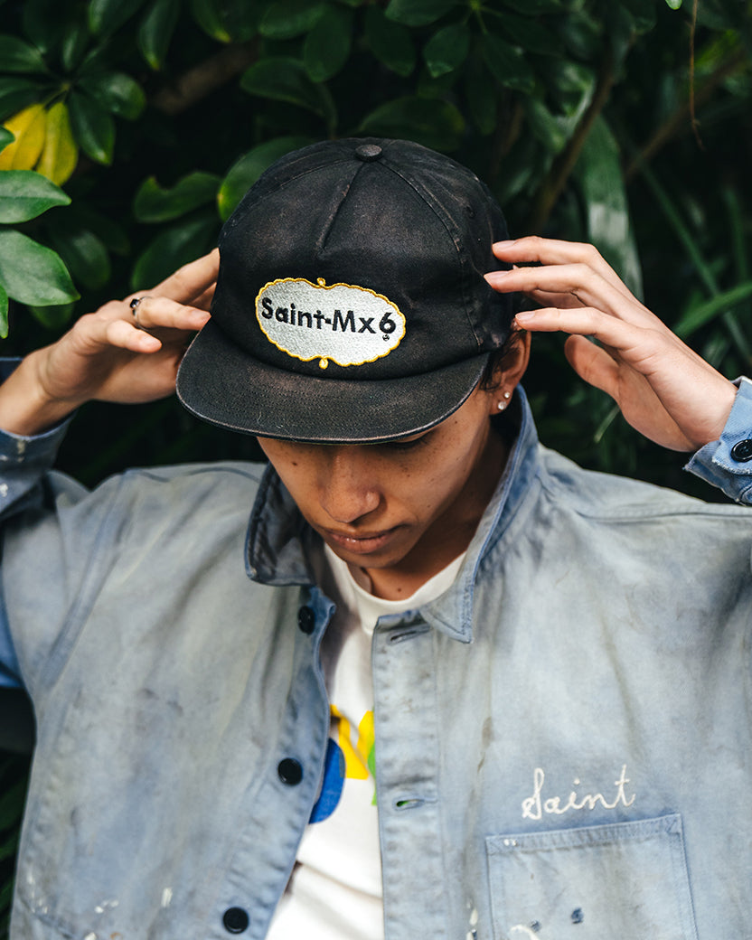 SAINT Mxxxxxx 5PANEL CAP EAT ME キャップ 帽子 【公式通販】