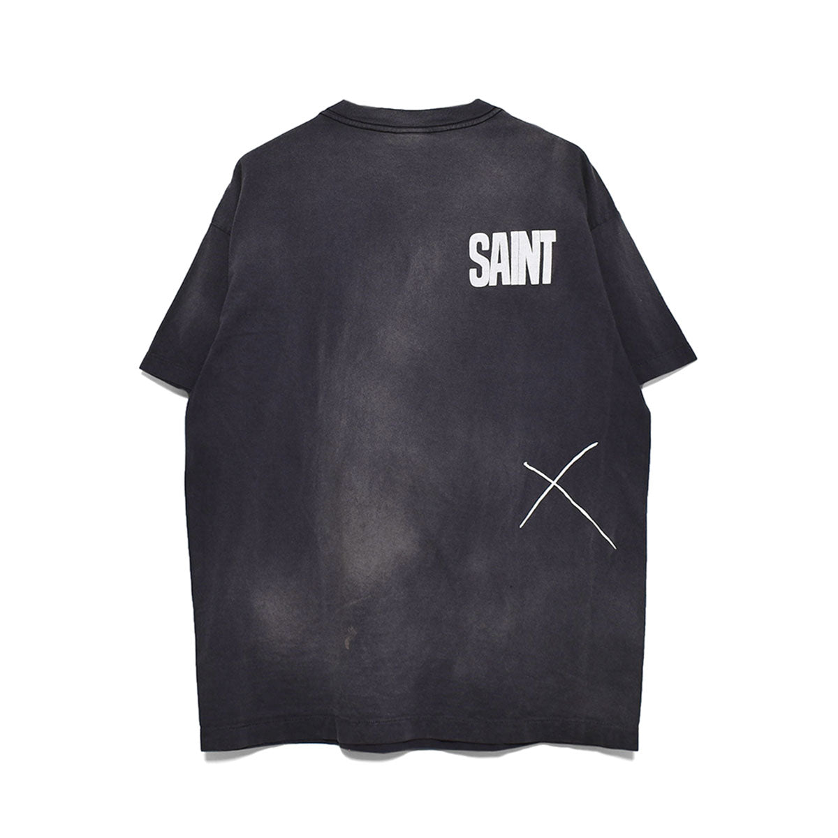 SAINT Mxxxxxx HEART SS TEE Black セントマイケル