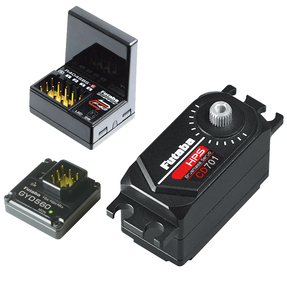 ヨコモYD-2E 受信機 モータ サーボ スピコン ジャイロ progbox付き