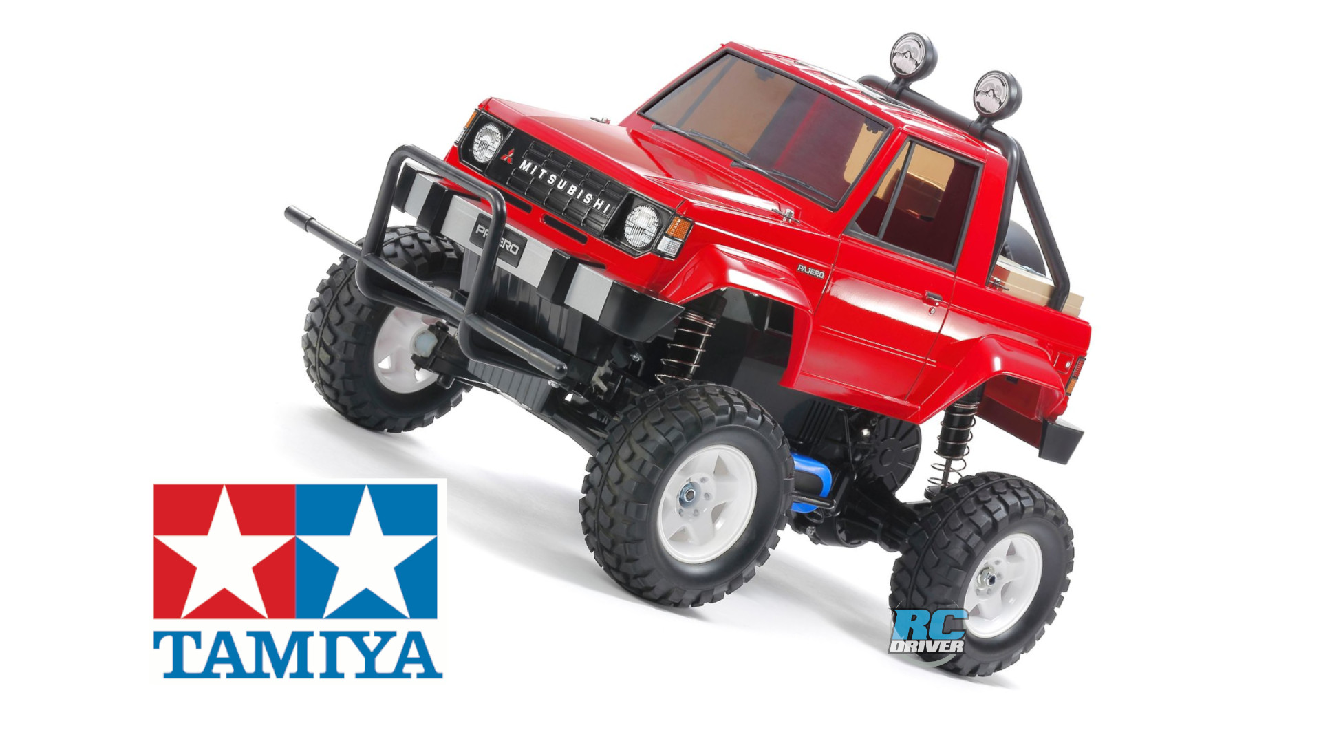 Tamiya Mitsubishi Pajero CW-01 Chassis - RC Driver