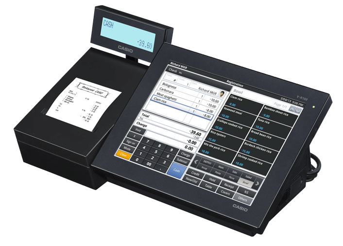 V-R200 Point of Sale | Casio Restaurant POS System