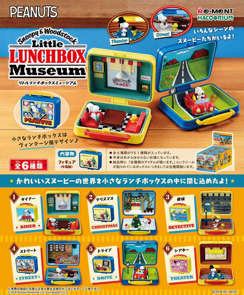 SNOOPY & WOODSTOCK Little Lunchbox Museum：商品案内 | 株式会社