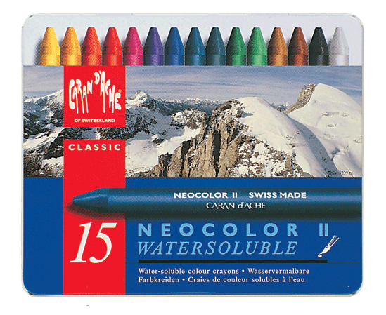 Caran d'Ache Classic Neocolor II Water-soluble Artists' Pastel