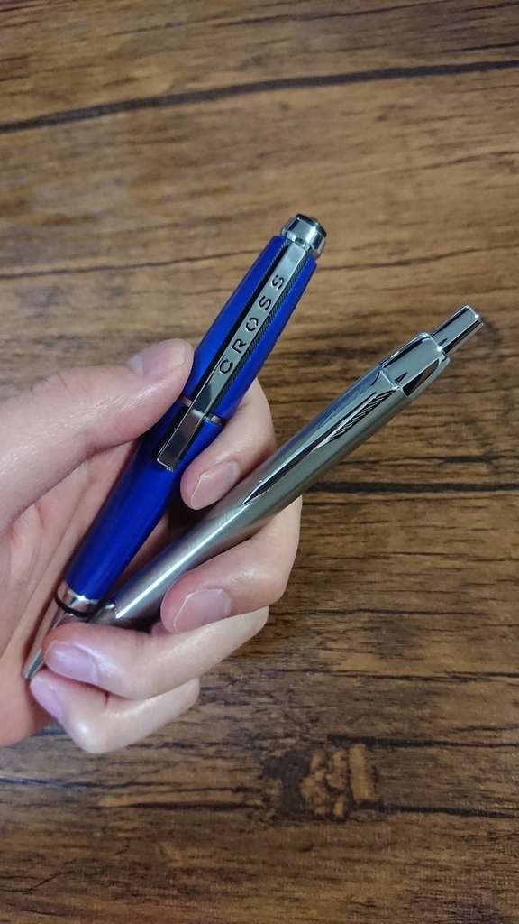 CROSS ジェルボールペン エッジ AT0555-3 ニトロブルー アメリカボールペン