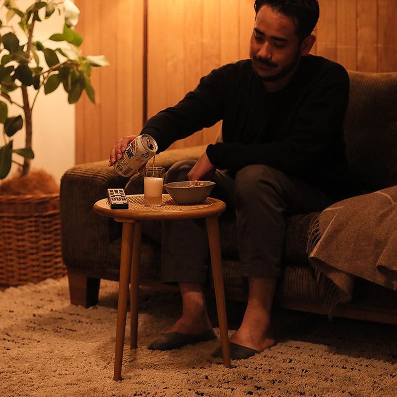 ネストテーブル RattanMix／BR ｜家具・インテリア通販 Re:CENO(リセノ)