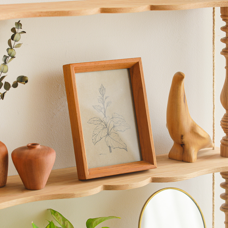 フォトフレーム チークウッド ｜家具・インテリア通販 Re:CENO(リセノ)