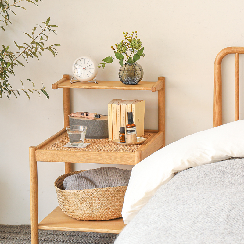 ナイトテーブル RattanMix／NA ｜家具・インテリア通販 Re:CENO(リセノ)