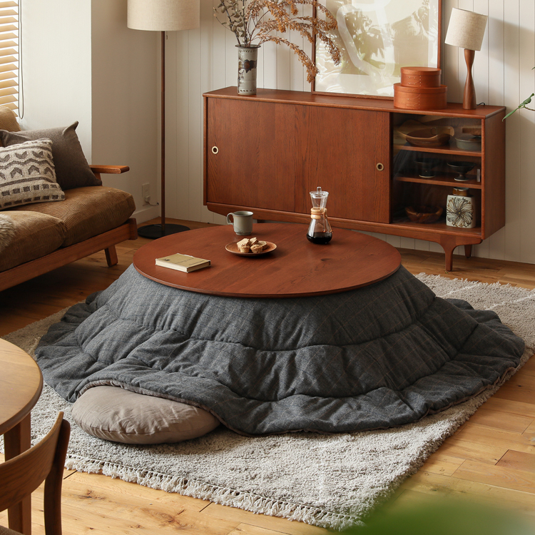 こたつテーブル FAM／RD 円形 直径110cmタイプ ｜家具・インテリア通販