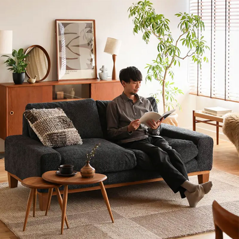 2人がけソファ 2人掛けソファ 布張りタイプ (MK02 KD MO) | ニトリ