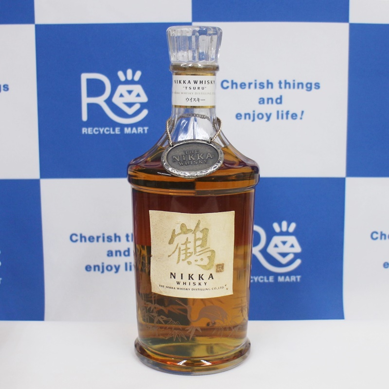 ニッカ 鶴 スリムボトル ウイスキー 700mlをお買取り致しました