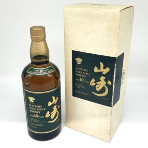 未開栓サントリー山崎10年ピュアモルトグリーンラベル750ml 40% 山崎
