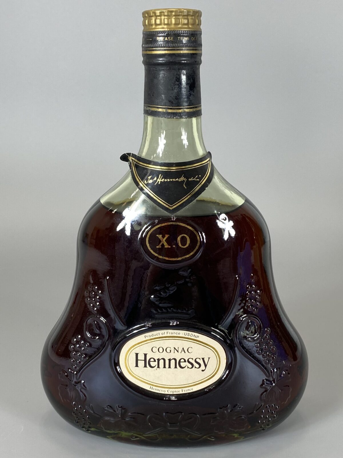 ヘネシーXO/グリーンボトル/金キャップを買取させていただきました